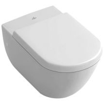 Villeroy & Boch - Cuvette de WC suspendue SUBWAY 2.0 Direct Flush - Couleur : BLANC