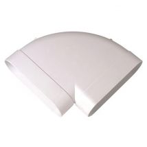 Aldes - Coude horizontal 90° - Minigaine 60x200 ALDES - 11023973 Coude horizontal 90° pour conduit rigide plastique oblong Minigaine 60x200.