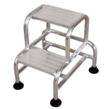 Matisere - Marchepied aluminium - 4 marches - Hauteur atteignable de 3.00m - PL4