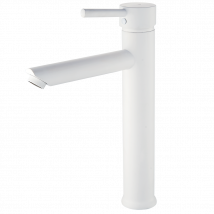 Essebagno - Deco mitigeur lavabo haut blanc