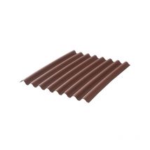 Mccover - Plaque bitumée ondulée L 2 m - l 0.86 m Rouge