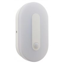 Zenitech - Hublot ovale d'extérieur LED 12W IP65 avec détecteur de mouvement - Elexity