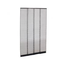 Avosdim - Moustiquaire rideau porte Passages Intensifs - L 100 x H 230 cm Noir