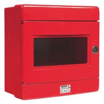 Coffret rouge étanche de sécurité sans voyant Gewiss