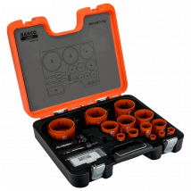 Bahco - Coffret de scies trépans bimétal Sandflex 19 à 79 mm
