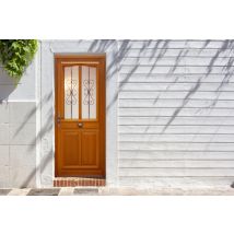 Gd Menuiseries - porte D'entrée Bois Vitrée