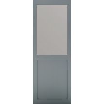 Porte Coulissante Athena Ral7035 Vitrée H204 X L73 Gd Menuiseries