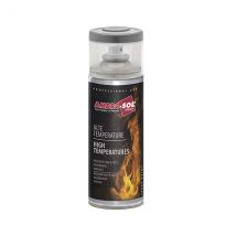Ambrosol - Bombe de peinture - Haute température - Résistance jusqu'à 700C - Transparent - 400ml