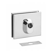 Thirard - THIRARD - Boitier de serrure basse en applique à double entrée pour porte en verre
