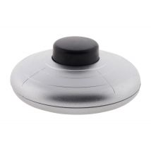 Interrupteur à pied bi colore pour luminaire - Argent - Zenitech