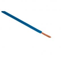 Fil d'alimentation électrique HO7V-R 6mm² Bleu - 10m - Zenitech