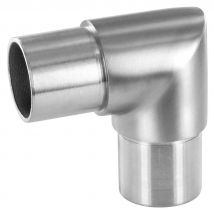 Inox Design - Raccord 90° angle Vif pour tube Diam 42