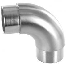 Inox Design - Raccord 90° coudé pour tube Diam 42