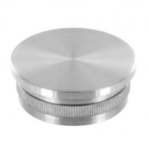 Inox Design - Terminaison Plate pour Tube Diam 42.4mm