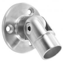 Inox Design - Embase Murale à angle orientable pour tube Diam 42