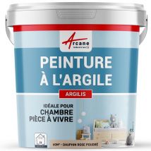 Arcane Industries - PEINTURE ARGILE naturelle et saine - ARGILIS Dauphin Rose Poudre - 60 m² (2x5 kg en 1 couche)ARCANE INDUSTRIES