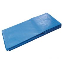 Dimos - Bâche Bleue à oeillets 6m x 4m 220g/m² - DIMOS 408524