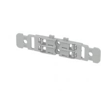Support de fixation borne Wago inline 2 voies