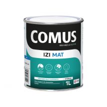 Comus - IZI'MAT 1L - Peinture acrylique d'aspect mat en phase aqueuse - COMUS