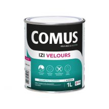 Comus - IZI'VELOURS 1L - Peinture acrylique d'aspect velours en phase aqueuse - COMUS