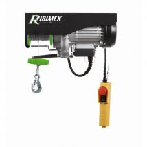 Palan électrique Ribimex PE100/200PT mono 480W 100/200kg avec poulie de mouflage