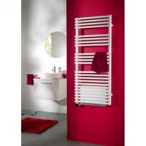 Acova - Radiateur sèche-serviettes CALA + Air TLN- IFS électrique - Puissance 750 + 1000 W - H 1226 mm - L 496 mm - BLANC