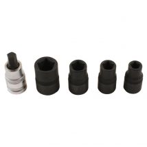 Laser Tools - DOUILLE A CHOC PENTAGONALES ET EMBOUT 5 PANS CARRE 1/2 - LASER TOOLS