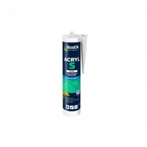 Bostik - Mastic acrylique acryl s blanc - cartouche 310ml