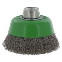 Scid - Brosse coupe fil inox ondulé pour meuleuse ° 75 mm SCID
