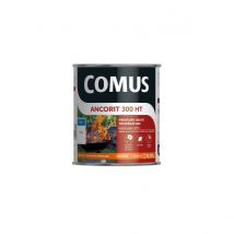 Comus - ANCORIT 300 HT NOIR 0.75L - Peinture antirouille pour métaux soumis à des hautes températures résistante jusqu'à 300°C - COMUS