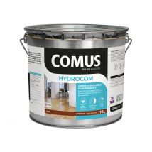 Comus - HYDROCOM SATIN - Incolore 10L - Vitrificateur polyuréthane acrylique mono-composant parquets escaliers boiseries - COMUS