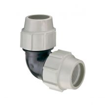 Plasson - coude à 90 degrés - pour tube pe - diamètre 25 mm - plasson 705025