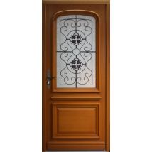 Gd Menuiseries - Porte D'entrée Bois Vitrée