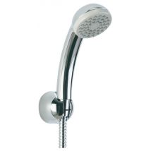 Alterna - Set De Douche Primeo Avec Support Mural Douchette 1 Jet Pluie