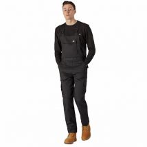 Dickies - Salopette à bretelles pour homme noire EVERYDAY - Noir - S