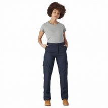 Dickies - Pantalon de travail pour femmes bleu marine EVERYDAY FLEX - Bleu Marine - 40