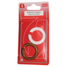 Girard Sudron - Bague de réduction culot E14/B22 - blanc et or GIRARD SUDRON