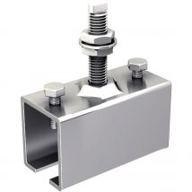 Ferrure de porte à déplacement droit pour porte de 80 kg Mantion Flot - Manchon - Tige courte 3531 MC