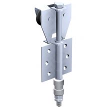 Ferrure pour porte à déplacement latéral pour panneaux de 50 kg Mantion Flot - Monture fixation sur plat - BOB 50