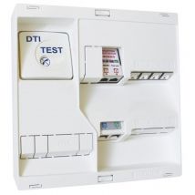 Michaud - Tableau de communication Néo - Grade 1 - 4RJ45 - DTI