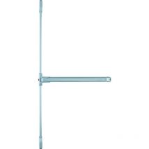 Iseo - Serrure anti panique Push barre IDEA 3 points finition argent - ISEO - 942308477TA