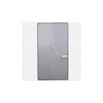 Michaud - Porte pour tableau de répartition 1 rangée - IP40 - Transparente