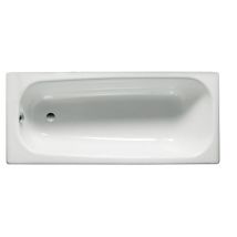 Roca - Baignoire avec pieds CONTESA 160x70cm non percée en acier blanc - ROCA - A235990000