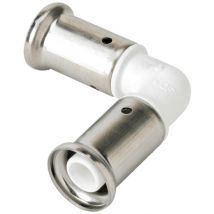 Henco - Coude 90° égal PVDF blanc multicouche à sertir TH ou BE Ø20x2.0