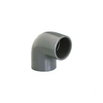 Plasson - Coude PVC Pression PLASSON - À coller - 90° - Diamètre 20 mm - Femelle-femelle - 39306Z