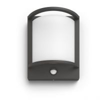 Philips - PHILIPS Applique murale BRIDGE - 15W - Détecteur de mouvement - Anthracite