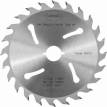 Lamello - Lame de scie circulaire Ø200 x 2.4 x 22 mm LAMELLO - Métal dur Z24 - Prof.68 mm - Pour fenêtre bois - 132323