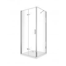 Laneri - Douche pliante avec ouverture vers l'interieur et un paroi fixe H. 190 - 87