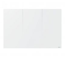 Sauter - Radiateur horizontal électrique connecté Gyali 2000W tactile blanc