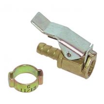 Embout pour grosse valve ( VTT et auto) + 1 collier Mecafer